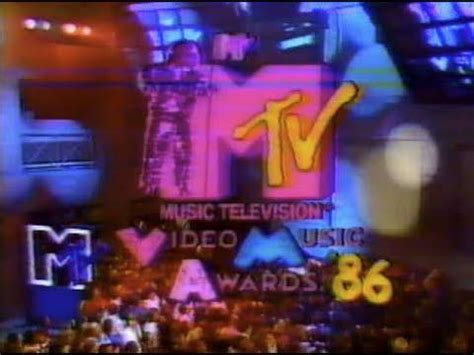 1986 mtv video music awards|1986 mtv video awards.